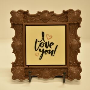 Kader met tekst " I love You"