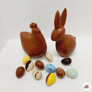 12 Kip en Konijn met gevulde eitjes